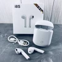 Блютус гарнітура Double з кейсом i8s