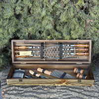 Подарочный набор Mzavod Мастер BBQ светлая текстура