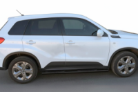 Боковые трубы Black (2 шт., нержавейка) для Suzuki Vitara 2015- гг