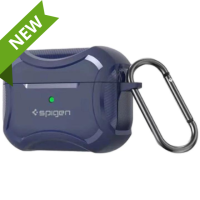 Чохол Spigen Cyber Armor Tough Case для Apple AirPods 2 Dark Blue