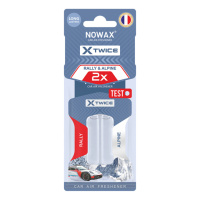 Ароматизатор з подвійною капсулою Nowax X Twice - Alpine & Rally