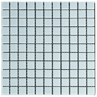 Мозаика из декоративного стекла 298х298х4,5мм Белая SW-00002364