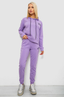 Спортивний костюм жіночий двонитка, колір бузковий, 214R1419-005