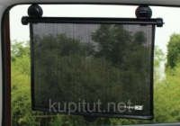 Шторка сонцезахисна в автомобіль FreeON 41×50 см, black