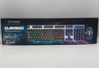 Комплект XSTRIKE X-1014 Клавіатура + Миша RGB USB