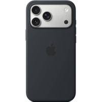 DM Чохол Silicone Case Thin Circle with MagSafe для iPhone 17 Pro Max Black