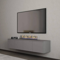 Тумба под ТВ Doros Левия Графит 4Д 160х35х33 см