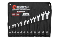 Набор рожково-накидных ключей Intertool 12 шт. (6-22 мм) Storm (XT-1004)