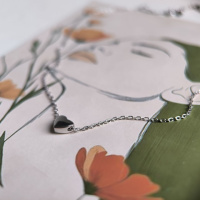 Серебряное колье CatalogSilver с без камней, вес изделия 2,38 гр (2183860) 350400 размер