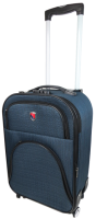 Маленька тканинна валіза на колесах 42L Gedox темно-синій