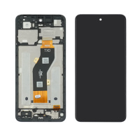 Дисплей для ZTE Nubia V60 Design с чёрным тачскрином и корпусной рамкой
