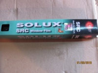 Пленка тонировочная SOLUX SRC 20% Антицарапная 0,5 х 3 метра Medium Black
