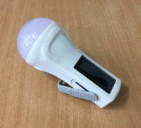Фонарь лампа USB 1000 mAh / ZM-6618 с солнечной батареей / 8525