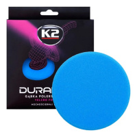 Губка для полірування K2 Duraflex жорстка блакитна 150*25мм на липучці