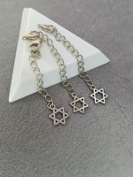 Удлинитель с карабином/  Сталь/ Карабин 12 мм/ цепь 5 см