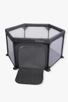 Манеж дитячий шестикутний VELANO Star, grey