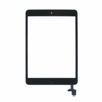 Тачскрин для Apple iPad mini/ mini 2 (A1432/A1454/A1455/A1489/A1490/A1491) чёрный с микросхемой и кнопкой Home