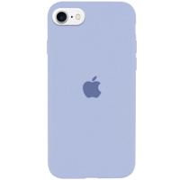 Чохол Silicone Case Full Protective (AA) для iPhone SE 2 / 3 (2020 / 2022) / iPhone 8 / iPhone 7, Синій / Lilac Blue - купити в SmartEra.ua