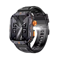 Розумний годинник Modfit Carbon Quad Black (1077-0326) з функцією дзвінків та захистом IP68