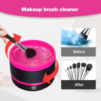Автоматический очиститель кистей для макияжа Makeup Brush Cleaner