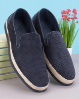 Чоловічі сині туфлі