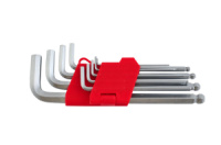 Набор шестигранных ключей Intertool - 9 шт., с шаром удлиненные 1 шт.