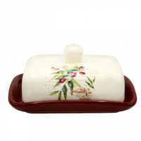 Масленка керамическая «Оливки» ZFC046 OL