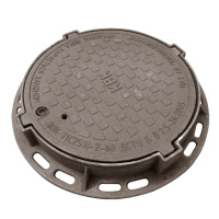 Люк чугунный типа Т (С250) мод.№3 с замком Киеводоканал (25тн)