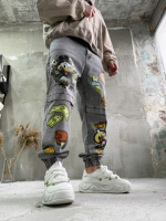 Джинси чоловічі джогери осінні весна осінь