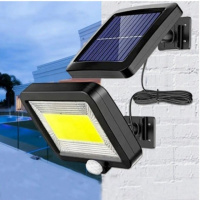 Уличный фонарь светильник LED SL-F100 на солнечной батарее с датчиком движения + пульт