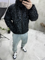 Куртка зимова зі знімним капюшоном чоловіча