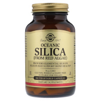 Кремній з Червоних Водоростей, Oceanic Silica, Solgar, 100 вегетаріанських капсул