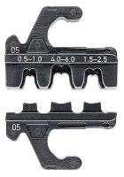 Матриці змінні підходять тільки для KNIPEX MultiCrimp® 97 33 02, 97 33 01