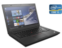 Ноутбук Lenovo ThinkPad T470 / 14.1« (1920x1080) TN / Intel Core i5-7300U (2 (4) ядра по 2.6 - 3.5 GHz) / 16 GB DDR4 / 128 GB SSD / Intel HD...
