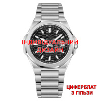 Чоловічий механічний годинник Awarder 059 Silver Гільза з автопідзаводом та сапфіровим склом