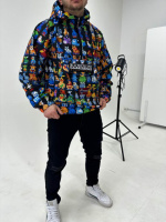 Стильний яскравий анорак