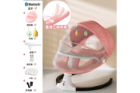 Колиска-гойдалка дитяча WX-088A, електронна, рожевого кольору