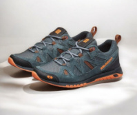 Демісезонні кросівки Salomon замш/сітка колір сірий, синій