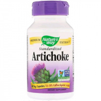 Артишок, Artichoke, Standardized, Nature's Way 60 Капсул