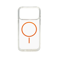 Чохол Cosmic Acrylic Thin Magnetic for Apple iPhone 17 Pro Max Orange (AcColMagi17pmOrange)