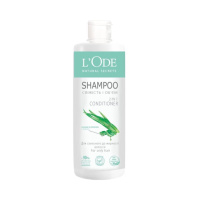 Шампунь-кондиционер для жирных волос 2 in 1 L'ODE Natural secrets Алоэ и прополис 400 мл