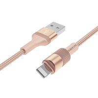 Кабель Borofone BX21 USB to Lightning 1m gold