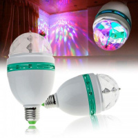 Светомузыка для дома Led mini party light lamp (Белая) диско лампочка домашняя цветомузыка