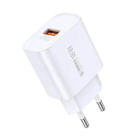 Мережевий зарядний пристрій REMAX Kiddy Series 18W 1U Fast Charge RP-U119 EU-White (6954851213208)