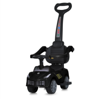 Дитяча каталка-толокар з батьківською ручкою та музикою Bambi M 5728L-2