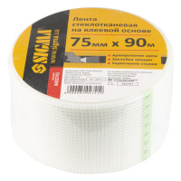 Стрічка склотканинна на клейовій основі 75мм×90м SIGMA (8402741)