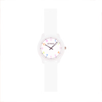 Дитячий годинник Better Keymax White кварцовий у білому кольорі з силіконовим ремінцем (1184-0135)