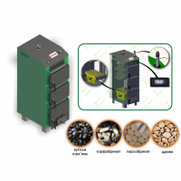 Котел твердотопливный PL-14VT