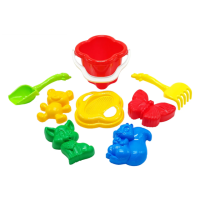 Песочный набор «Колокольчик» №2 Colorplast 0985 Красный