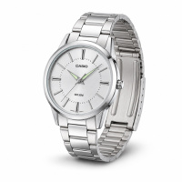 Жіночий годинник Casio LTP-1303D-7A — Класична модель з нержавіючої сталі та мінеральним склом